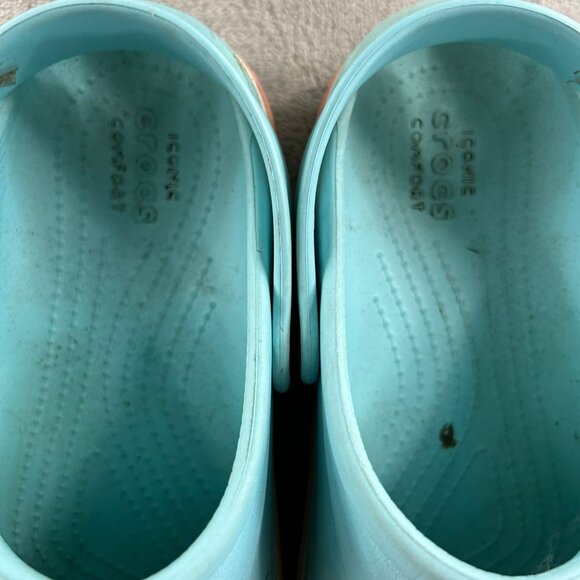 Crocs Bayaband Unisex Size J3 Blue Digital Aqua - Picture 5 of 7